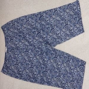 BGC Women Paisley Capri Pants Size 26